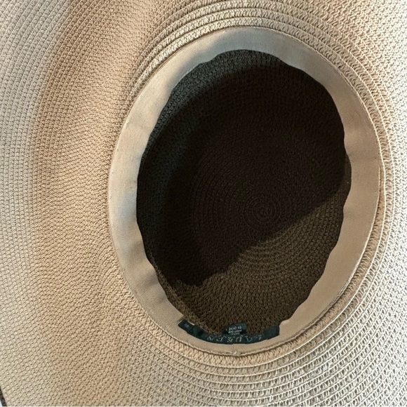 LAUREN RALPH LAUREN Sz M Hat Large Floppy Brim - Picture 5 of 9